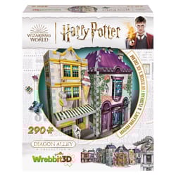 Wrebbit3D Harry Potter Madam Malkin's & Florean Fortescue's Ice Cream  3D Jigsaw Puzzle Multicolored
