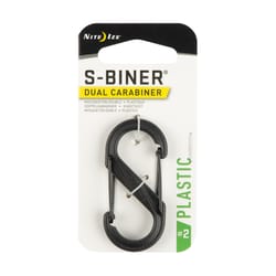 Nite Ize Plastic Black S-Biner