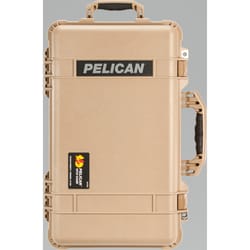 Pelican Protector Tan Wheeled Carry-On Case 9 in. H X 22 in. W