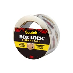 Scotch Box Lock 1.88 in. W X 54.6 yd L Shipping Tape