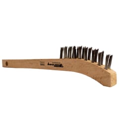 Forney 8-5/8 in. L X .15 in. W Scratch Brush Wood 1 pc