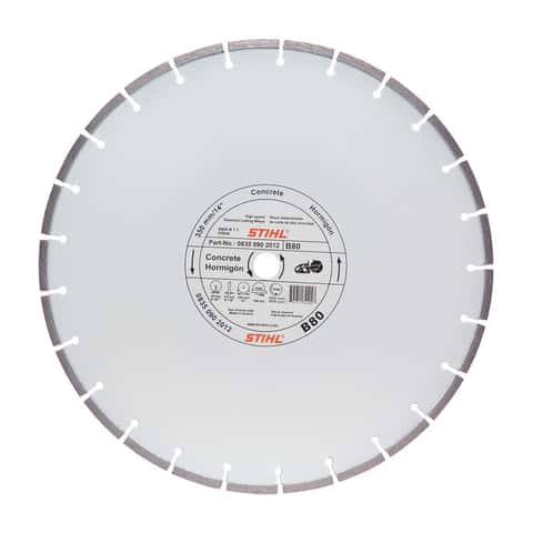 STIHL D-BA 80 14 in. D X 20 mm Diamond Cutting Wheel 1 pk