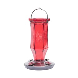 Perky-Pet Hummingbird 16 oz Glass Vintage Nectar Bird Feeder 4 ports