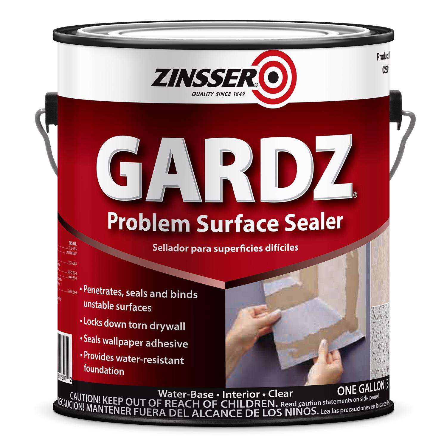 Zinsser Gardz Clear Matte Problem Surface Sealer 1 gal - Ace Hardware