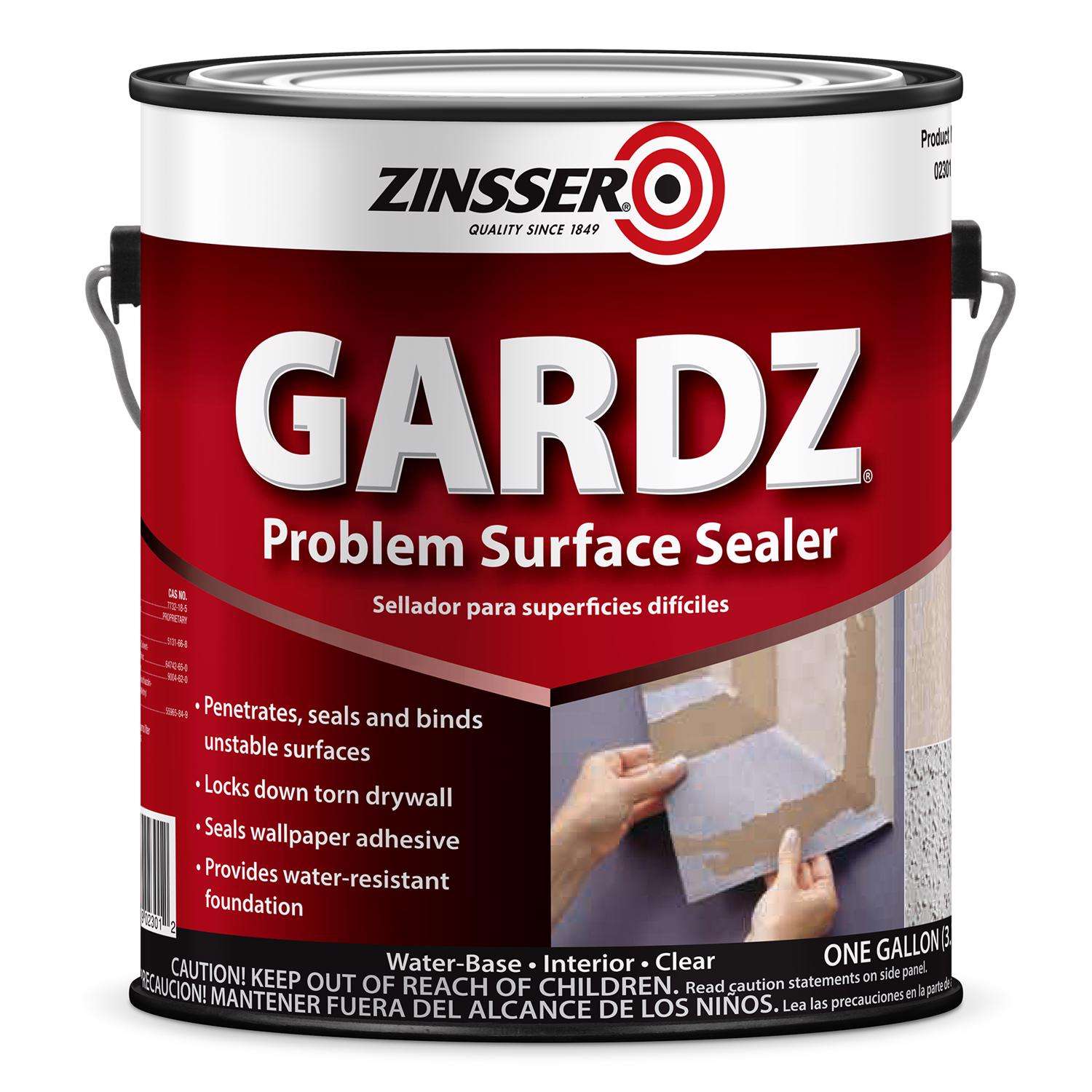 Zinsser Gardz Clear Matte Problem Surface Sealer 1 gal Ace Hardware