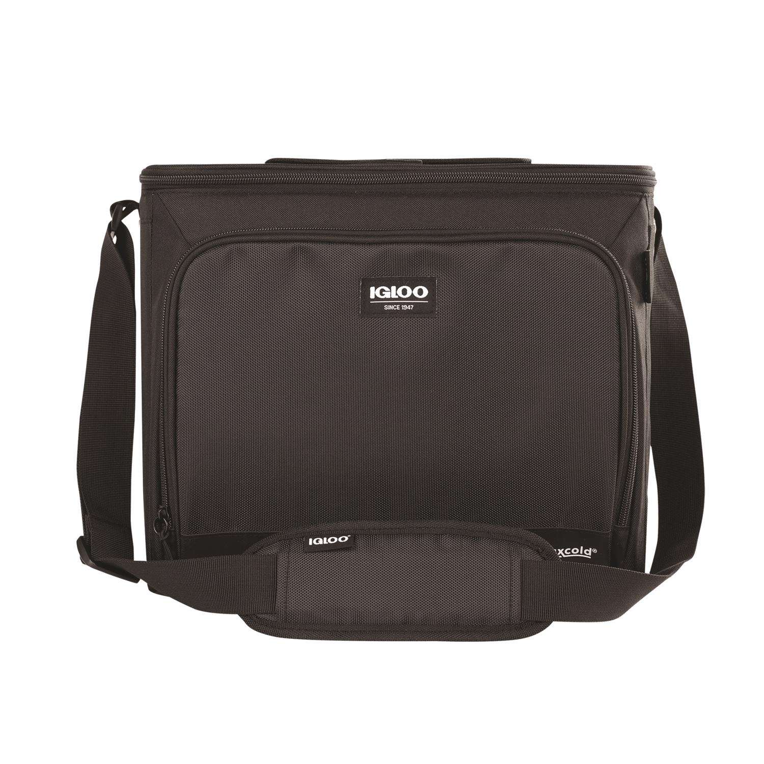 Igloo Active 12 Can Lunch Tote - Insulated Heather Gray/Black 