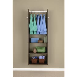 Easy Track 84 in. H X 25.25 in. W X 14 in. L Wood Hanging Tower Closet Kit