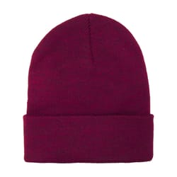 Wolverine Knit Cap Burgundy One Size Fits Most