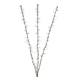 Celebrations LED Warm White Lighted Branches 38 in. Yard Decor