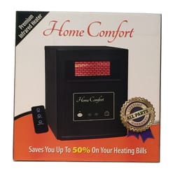 Home Comfort 750 sq ft Infrared Portable Heater with Remote 2400 BTU
