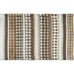 Simple Spaces 21 in. W X 33 in. L Multi-Color Sweetheart Stripes Polyester Accent Rug