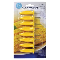 R&M International Plastic/Stainless Steel Corn Holders