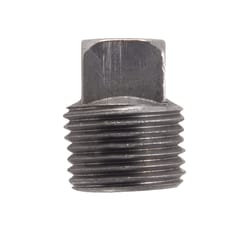 Billco Corporation 3/8 in. MPT Black Steel Square Head Plug