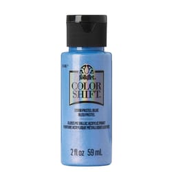 FolkArt Color Shift Metallic Pastel Blue Craft Paint Exterior and Interior 2 oz