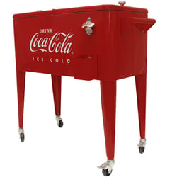 Leigh Country Coca-Cola Red 80 qt Cooler