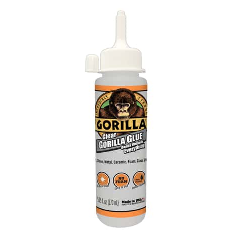 Gorilla Glue Clear Spray Adhesive Can, 4 Ounces, Size: 4 oz