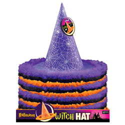 Magic seasons Halloween Spiderweb Witch Hat 1 pk