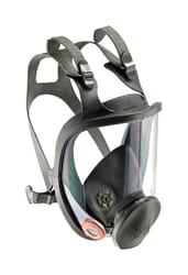 3M Construction Full Face Respirator 6000-Series Gray L 1 pc