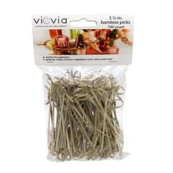 Viovia Natural Bamboo Appetizer Pick