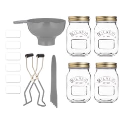 Kilner Regular Mouth Preserving Starter Set 13.5 oz 8 pc