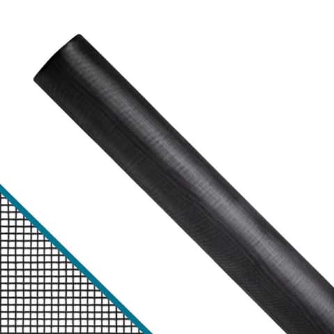 Adfors 36 in. W X 100 ft. L Charcoal Fiberglass Insect Screen Cloth