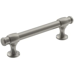 Amerock Winsome Traditional Rectangle Cabinet Pull 3-3/4 in. Satin Nickel 1 pk