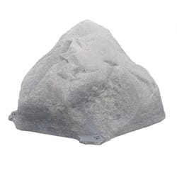 DekoRRa Products Gray Polyethylene 21 in. H Artificial Rock Outdoor Decoration