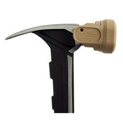 Spec Ops 22 oz Milled Face Framing Hammer 14.5 in. Polypropylene/TPR Handle