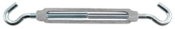 Hampton Zinc-Plated Aluminum/Steel Turnbuckle 350 lb 10-1/4 in. L