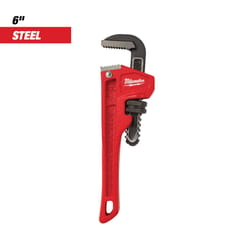 Milwaukee 3/4 in. Pipe Wrench Black/Red 1 pc
