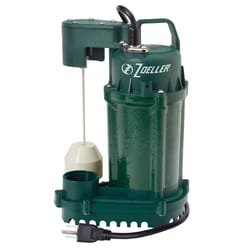 Zoeller 1/2 HP 3600 gph Cast Iron Vertical Float Switch AC Submersible Sump Pump