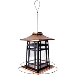 Nature's Way Wild Bird & Hummingbird 3.3 qt Metal Gazebo Bird Feeder