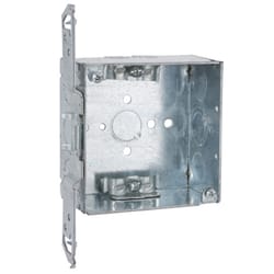 Raco Square Metal 2 gang Outlet Box Gray