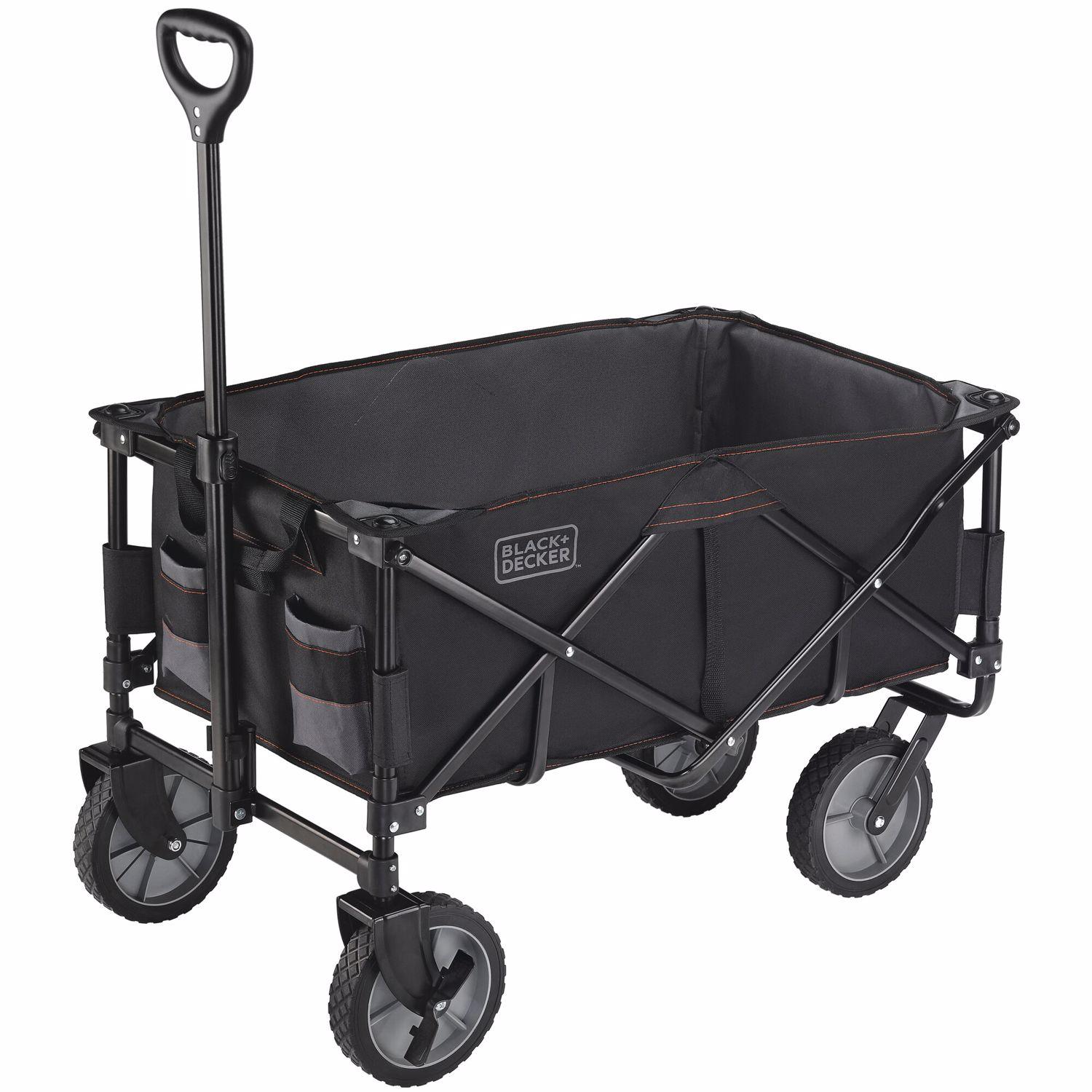 Black+Decker Polyester Fabric Utility Cart Sansujyuku sansujyuku.com