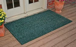 GrassWorx 36 in. W X 60 in. L Evergreen Flair Astroturf Door Mat