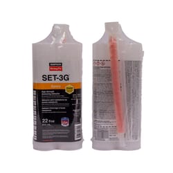 Simpson Strong-Tie SET-3G Plastic Concrete Anchoring Epoxy Paste 23.06 in. H X 4.06  W X 2.06 in. L
