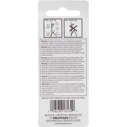 HILLMAN Zinc Silver Conventional Picture Hanger 30 lb 6 pk