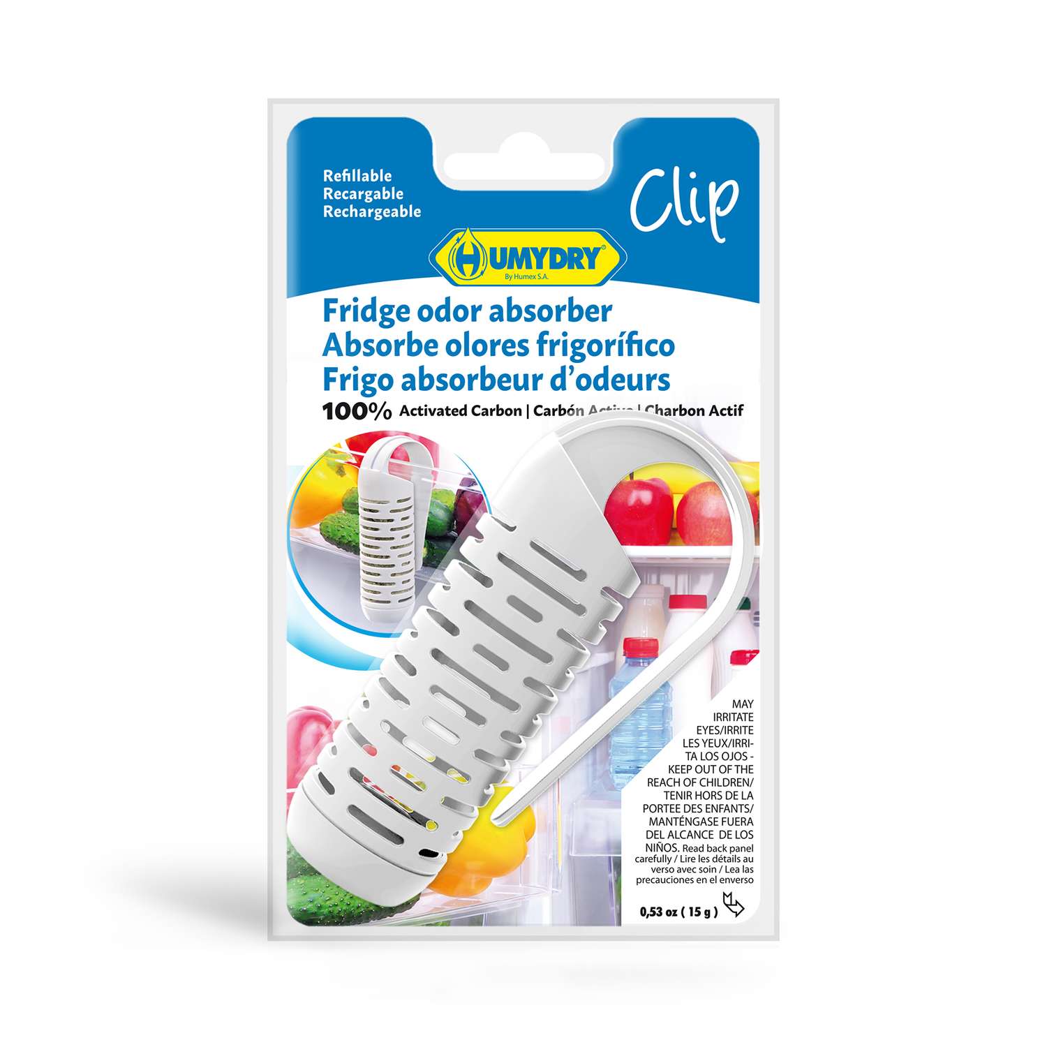 Humydry Fridge Fresh Clip Odor Absorber Ace Hardware