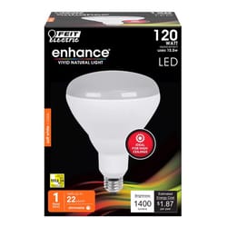 Feit Enhance BR40 E26 (Medium) LED Bulb Soft White 120 Watt Equivalence 1 pk