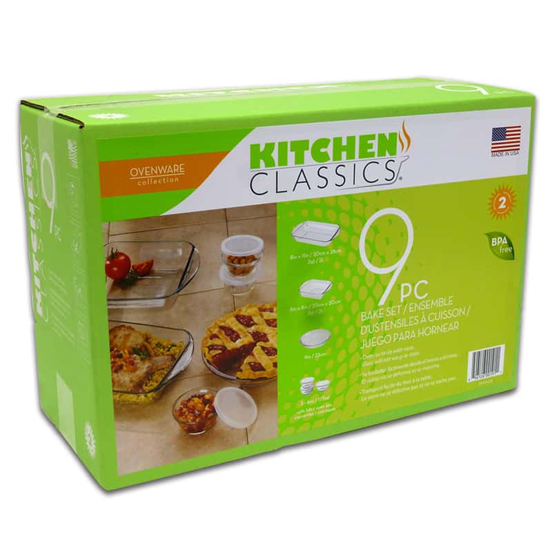Kitchen Classics Ovenware Collection Bake Set Clear Ace Hardware