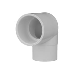 Charlotte Pipe Schedule 40 1-1/2 in. Spigot X 1-1/2 in. D Slip PVC Street Elbow 1 pk