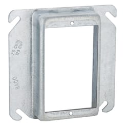 Raco Square Steel 1 gang 4 in. H X 4 in. W Box Cover