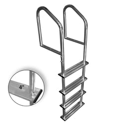 Multinautic Silver Aluminum Dock Ladder