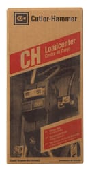 Eaton Cutler-Hammer 70 amps 120/240 volt 2 space 2 circuits Surface Mount Main Lug Load Center