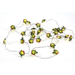 Celebrations Halloween Warm White 15 ct .2 in. LED Prelit Ghost/Witch String Lights