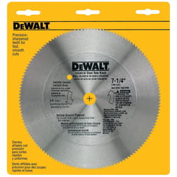 DeWalt 7-1/4 in. D X 5/8 in. Steel Circular Saw Blade 140 teeth 1 pk