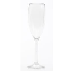 Linden Sweden Clear Acrylic Champagne 6 oz