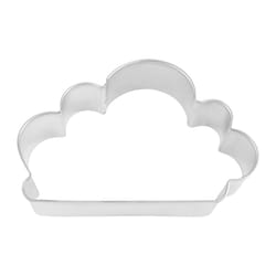 R&M International Corp 4 in. L Cloud Cookie Cutter Silver 1 pc