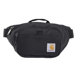 Carhartt Black Classic Waist Bag 6 in. H X 12 in. W