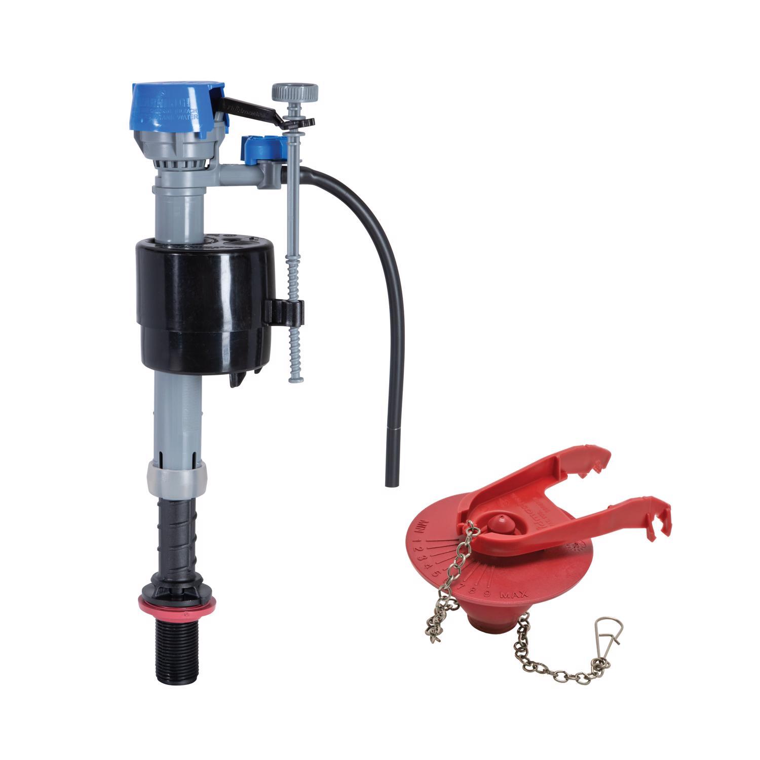 fluidmaster performax fill valve and flapper kit multicolored